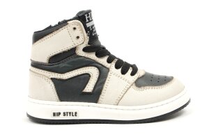 Hip basketters, antraciet/biege (maat 25-41)