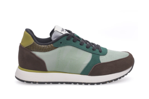 Woden sneakers, lichtblauw/bruin (maat 37-42)