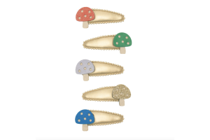 Mimi & Lula, Toadstool mini Mabel clips