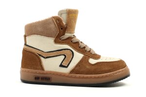 Hip basketters, cognac  (maat 25-41)