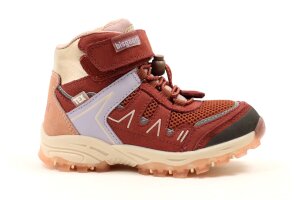 Bisgaard stapschoen, wijnrood/roze (maat 28-35)