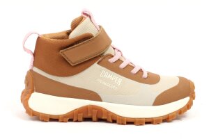 Camper stapschoen, crème/camel (maat 28-38)
