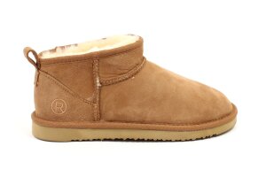 Rohde pantoffel, wol camel (maat 36-42)