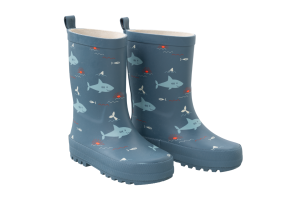 Fresk regenlaarsjes, Shark  (maat 22-30)