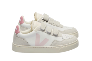 Veja sneakers V90, wit roze (maat 22-35)