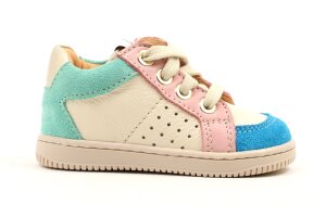 Ocra baskettertjes, multicolor pink/blauw (maat 19-24)