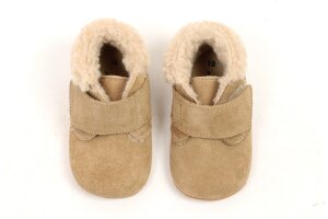 Stabifoot babyschoentje, gevoerd beige (maat 18-22)
