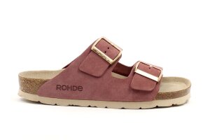 Rohde slipper, donkerroze (maat 36-42)