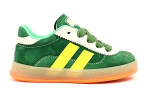 Rondinella sneakertje, groen (maat 22-27)