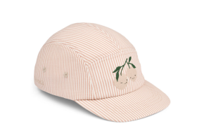 Liewood petje, streepjes roze