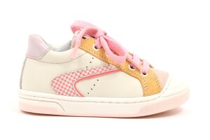 Romagnoli sneaker, wit/roze (maat 21-27)