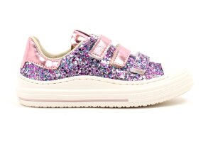 Bana & Co sneaker, multi pink glitter (maat 24-35)
