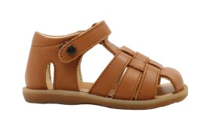 Naturino gesloten sandaaltje, cognac (maat 20-27)