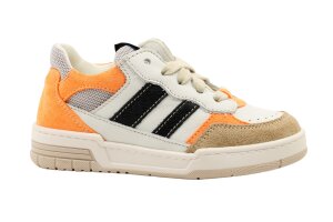 Ocra sneakers, wit/zwart (maat 25-36)