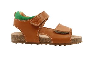 Ocra sandaaltjes, cognac (maat 23-32)