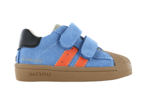 Shoesme sneakertje, blauw/oranje (maat 19-24)