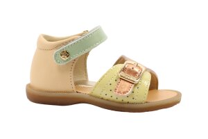Naturino sandaaltje, multicolor pastel  (maat 20-29)