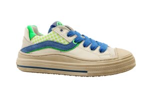 Stones and Bones sneakers, wit/blauw (maat 26-35)