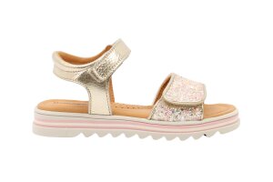 Romagnoli sandaal, goud/glitter (maat 26-35)
