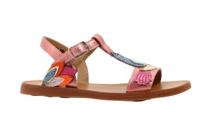 Pom d'api sandaal, colibri pink (maat 27-34)