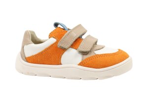 Froddo sneaker BAREFOOT, wit/oranje (maat 23-30)