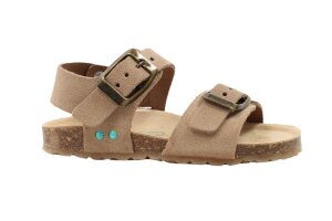 Bunnies sandalen, taupe (maat 22-29)