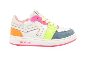 Hip sneakers, multicolor fluo (maat 24-41)