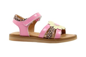 Bana & Co sandaal, pink bloem (maat 27-33)