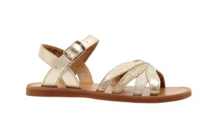 Pom d'Api sandaal, goud (maat 27-38)