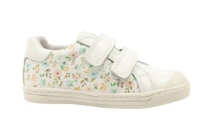 Nörvik sneaker, bloemetjes wit (maat 24-31)