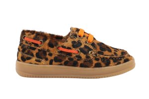 Hip loafers, leopard (maat 24-41)