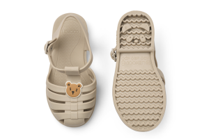 Liewood watersandaaltjes, beige beertje (maat 19-33)